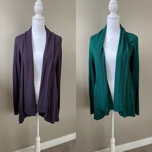 Athleta Pranayama Wrap Beyond Soft (purple/green)